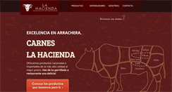 Desktop Screenshot of carneshacienda.com